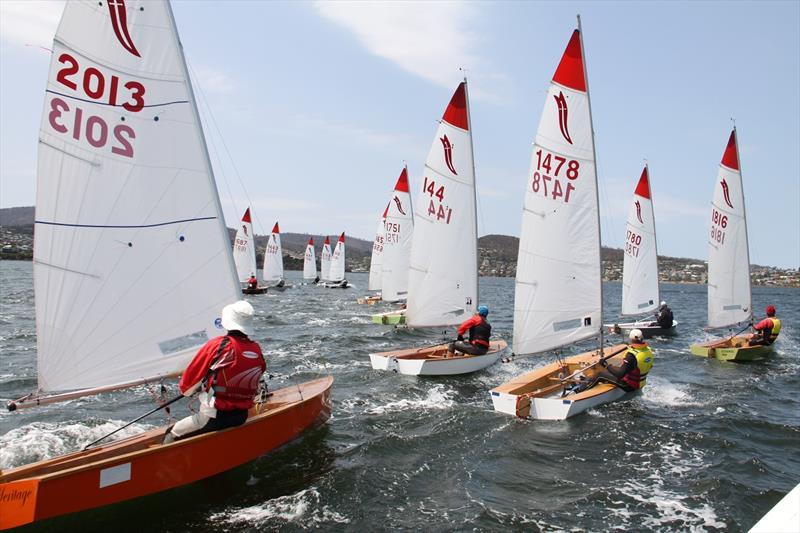 Sabres on the water at the Lindisfarne Sailing Club - photo © Emily Snadden