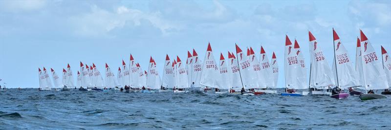 Pre start during the 2025 Victorian Sabre Championships - photo © Stephen Cowell