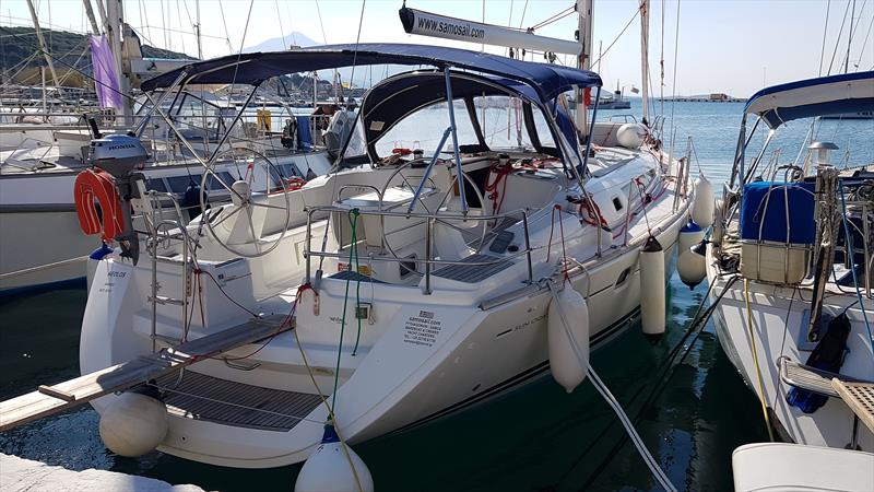 Our home for a week - Aeolos - a 45 ft Beneteau - photo © Richard Gladwell