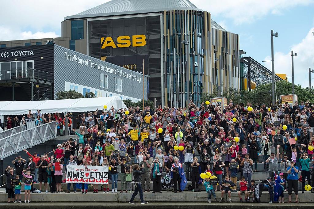 Emirates Team New Zealand - Welcome Home, October 4, 2013 &copy; Chris Cameron/ETNZ http://www.chriscameron.co.nz