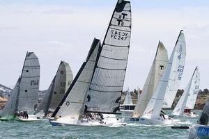 Race start - Festival of Sail 2014 photo copyright Teri Dodds/ Festival of Sails http://www.festivalofsails.com.au/ taken at  and featuring the  class