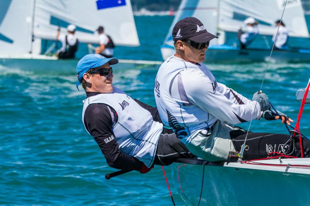 Paul Snow-Hansen and Daniel Willcox - Day 2 Oceanbridge Sail Auckland photo copyright Oceanbridge Sail Auckland  taken at  and featuring the  class