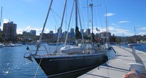 Blue Drina at wharf photo copyright  SW taken at  and featuring the  class
