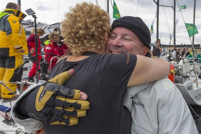 Welcome to Hobart - Dockside ambiance in Hobart - Rolex Sydney Hobart Yacht Race 2014. ©  Rolex / Carlo Borlenghi http://www.carloborlenghi.net