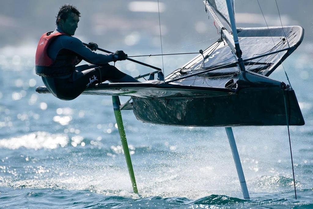Bora Gulari - Day 0 - 2015 Moth World Championships, Sorrento, Melbourne © Thierry Martinez http://www.thmartinez.com