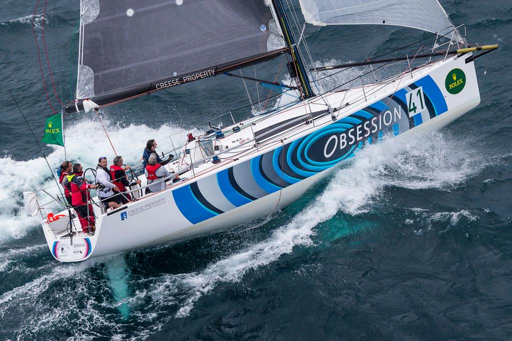 Obsession, Sail n: M45, Bow n: 41, Design: Mat 1245, Owner: David Creese, Skipper: David Creese - Rolex Sydney Hobart Yacht Race 2014. ©  Rolex / Carlo Borlenghi http://www.carloborlenghi.net