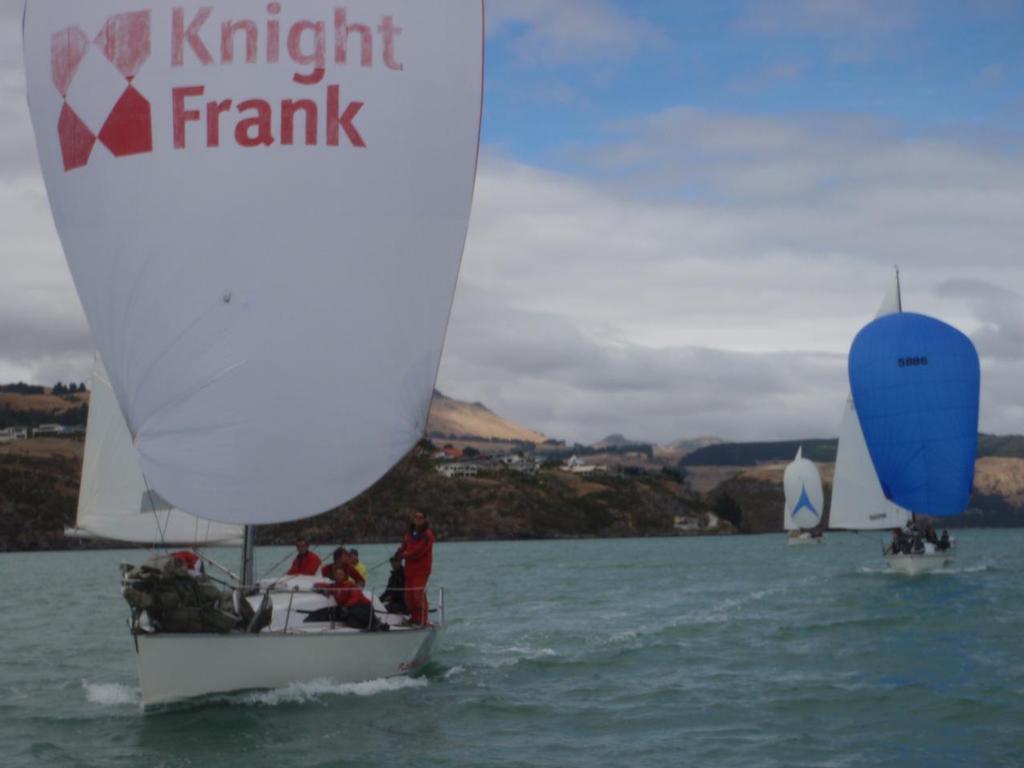 SI March 2013 1 - 2014 Knight Frank South Island Young 88 Championship photo copyright Mike Leyland taken at  and featuring the  class