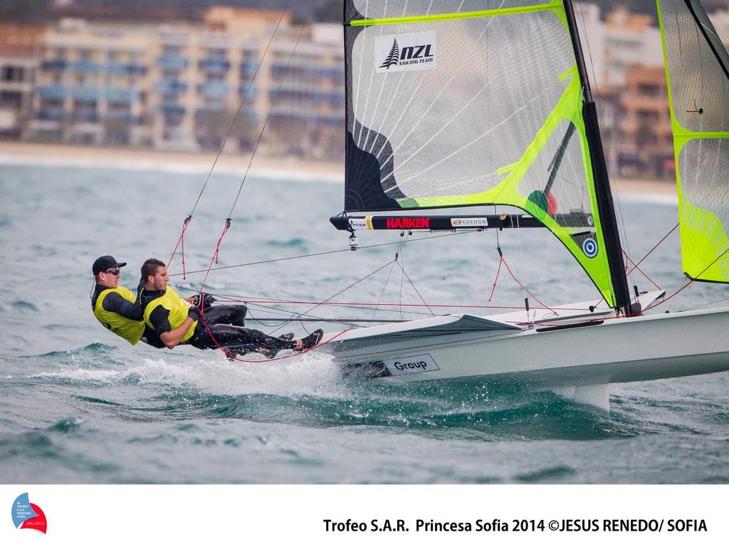 Peter Burling and Blair Tuke (NZL) © Jesus Renedo / Sofia Mapfre http://www.sailingstock.com