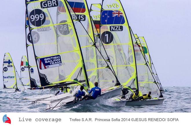 Tricky starting conditions  - Palma - Palma World cup © Jesus Renedo Palma regatta media