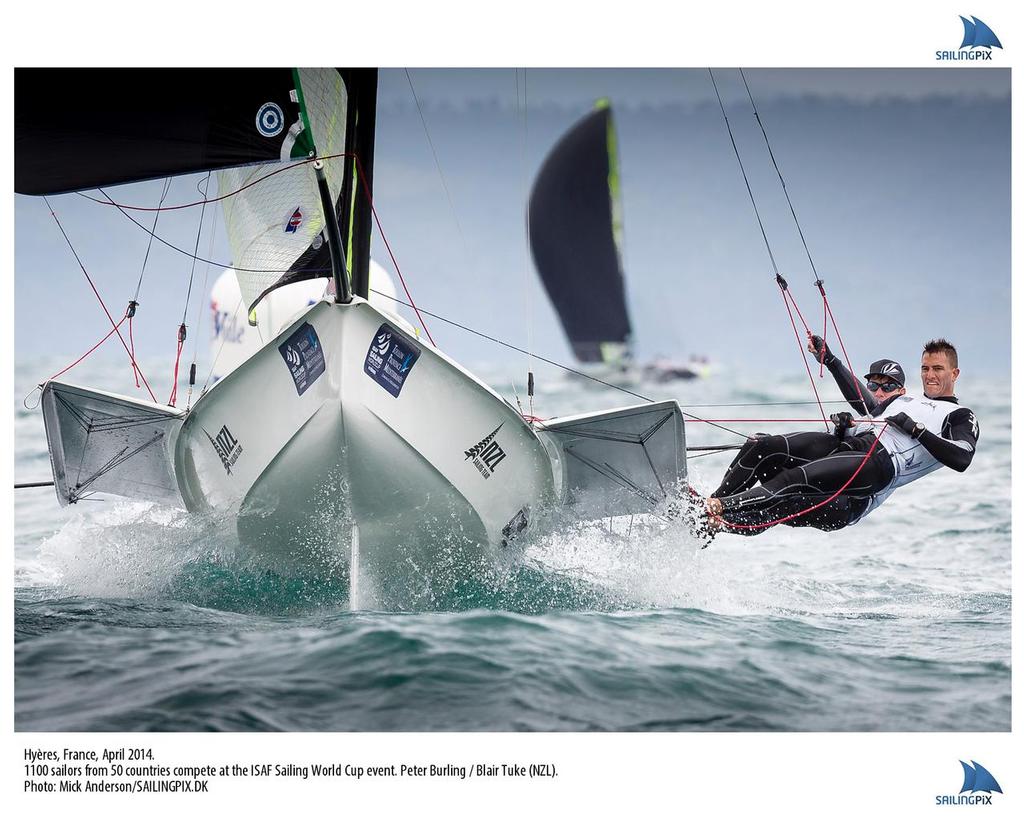 Champagne  conditions Day 1, Hyeres World cup - Palma and Hyeres World cups © Mick Anderson SAILINGPIX.DK