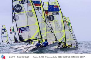 Tricky starting conditions  - Palma - Palma World cup photo copyright Jesus Renedo Palma regatta media taken at  and featuring the  class