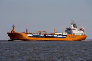Blue Pearl's rescuer, the Tilda Kosan photo copyright  SW taken at  and featuring the  class