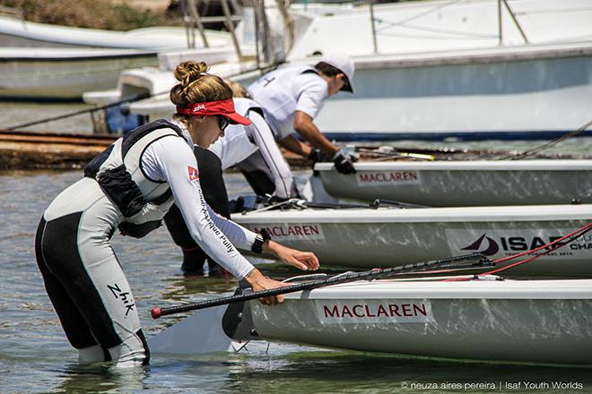 Day 1 of 2014 ISAF Youth Worlds ©  Neuza Aires Pereira | ISAF Youth Worlds