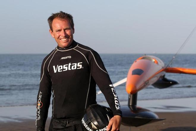 Paul Larsen. ©  Helena Darvelid/VestasSailrocket http://www.sailrocket.com/