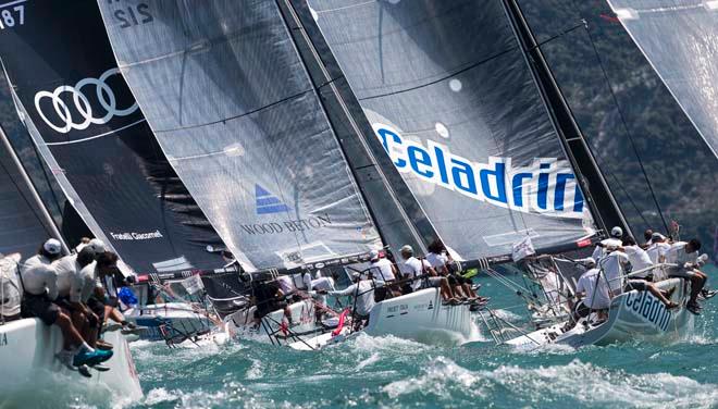 Day3, Melges 32 European Championshp 2014 - Fleet © Carlo Borlenghi / www.carloborlenghi.com