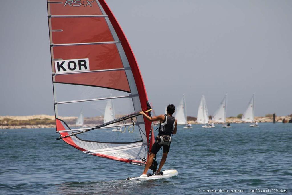 RS:X action - 2014 ISAF Youth Sailing World Championship ©  Neuza Aires Pereira | ISAF Youth Worlds