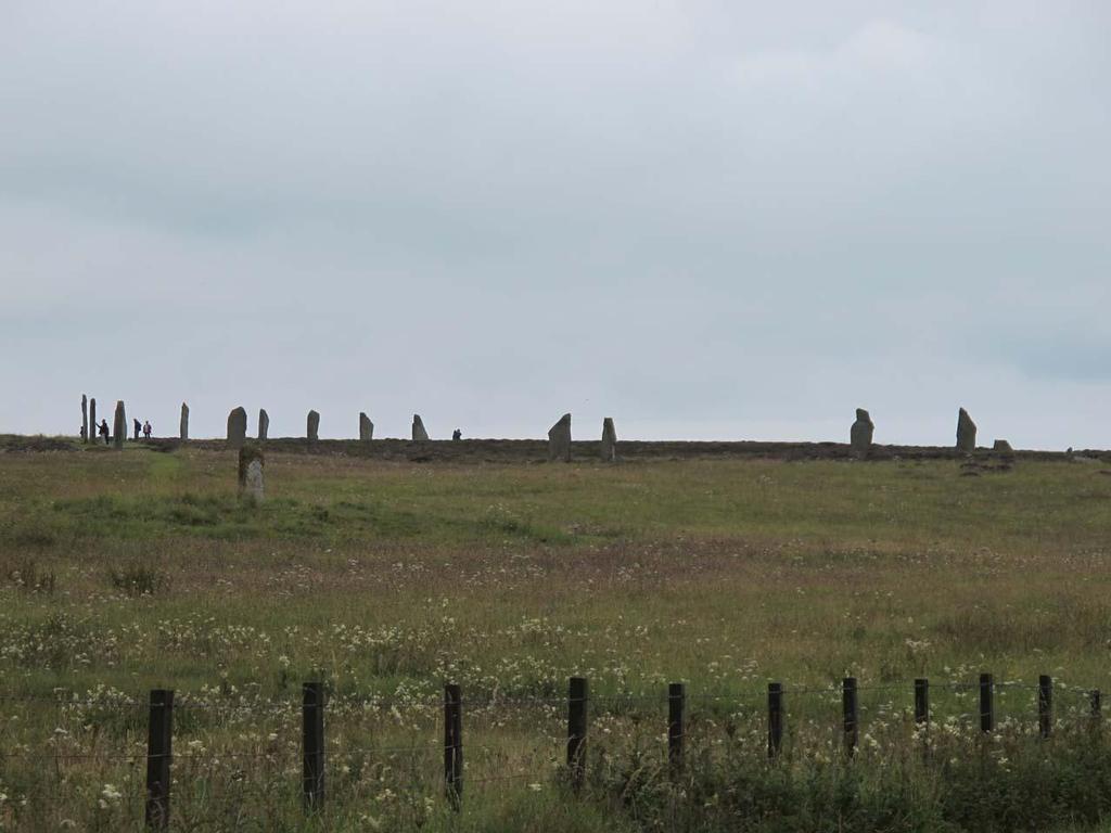 Standing stones of Ring of Brodgar, West Orkney © Paul and Sheryl Shard http://www.distantshores.ca/