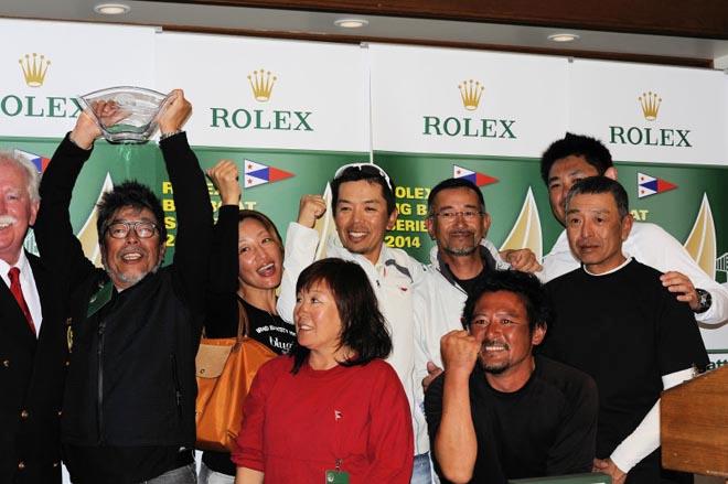 2014 Rolex Big Boat Series, prizegiving © Chuck Lantz http://www.ChuckLantz.com