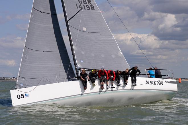 Black Dog 2014 J111 World Championship Cowes Isle of Wight England. 22 August 2014 Race 5,6 and 7 © Stuart Johnstone