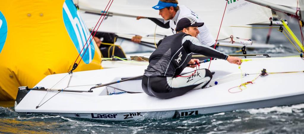 Laser - NZL Sailing Team - Day 2, ISAF Sailing World - Santander © Pedro Martinez / Sailing Energy http://www.sailingenergy.com/