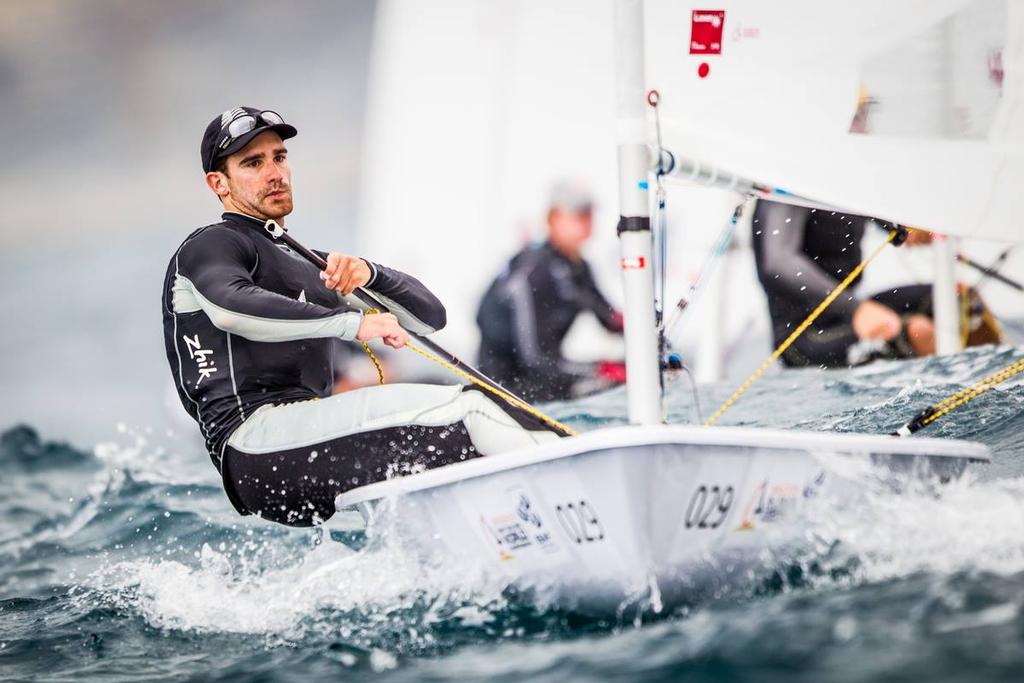 Laser - NZL Sailing Team - Day 2, ISAF Sailing World - Santander © Pedro Martinez / Sailing Energy http://www.sailingenergy.com/