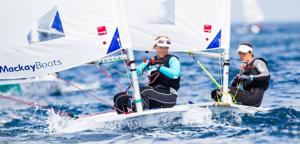 Laser Radial - NZL Sailing Team - Day 2, ISAF Sailing World - Santander © Pedro Martinez / Sailing Energy http://www.sailingenergy.com/