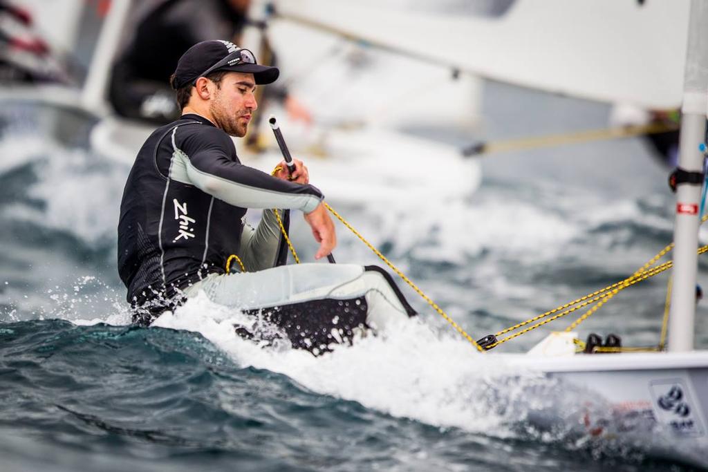 Laser - NZL Sailing Team - Day 2, ISAF Sailing World - Santander © Pedro Martinez / Sailing Energy http://www.sailingenergy.com/