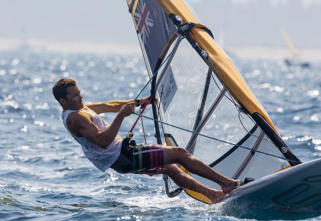 JP Tobin RS:X - NZL Sailing Team - Day 2, ISAF Sailing World - Santander ©  Jesus Renedo / Sailing Energy http://www.sailingenergy.com/