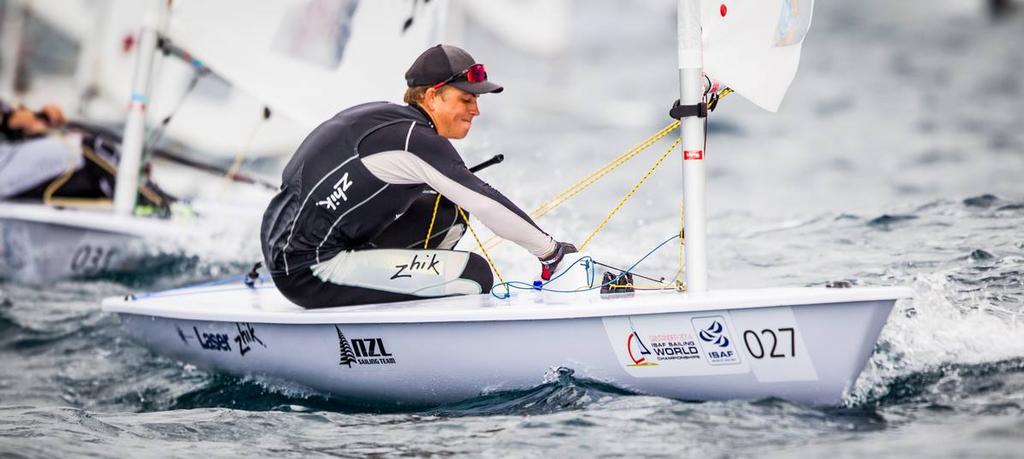Laser - NZL Sailing Team - Day 2, ISAF Sailing World - Santander © Pedro Martinez / Sailing Energy http://www.sailingenergy.com/