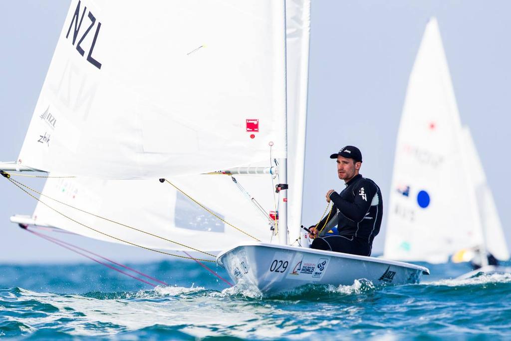 Laser - NZL Sailing Team - Day 2, ISAF Sailing World - Santander © Pedro Martinez / Sailing Energy http://www.sailingenergy.com/
