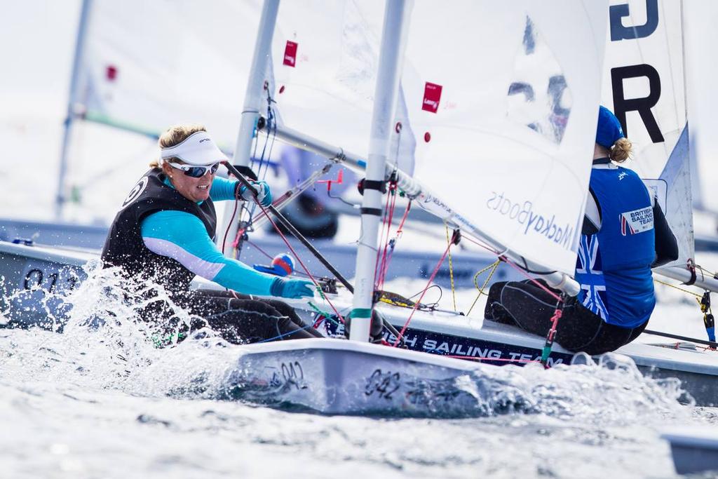 Laser Radial - NZL Sailing Team - Day 2, ISAF Sailing World - Santander © Pedro Martinez / Sailing Energy http://www.sailingenergy.com/