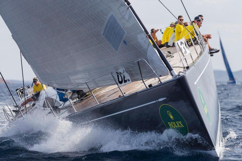 Freya (CAY) winning the coastal race - 2014 Rolex Swan Cup photo copyright  Rolex / Carlo Borlenghi http://www.carloborlenghi.net taken at  and featuring the  class
