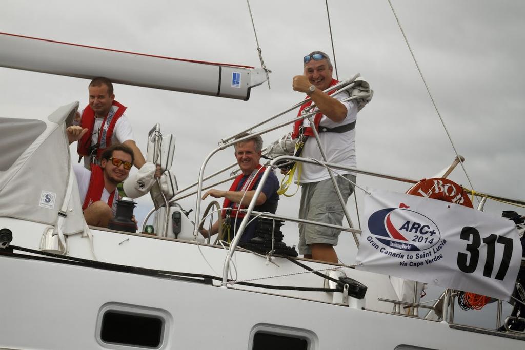 ARC+ Cape Verde sets sail from Las Palmas de Gran Canaria. © World Cruising Club http://www.worldcruising.com