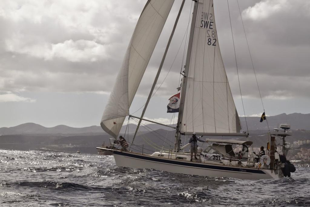 ARC+ Cape Verde sets sail from Las Palmas de Gran Canaria. © World Cruising Club http://www.worldcruising.com