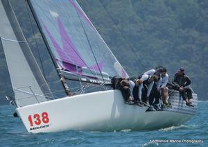 Envy Scooters Melges 32 crew photo copyright  Northshore Marine Photography taken at  and featuring the  class