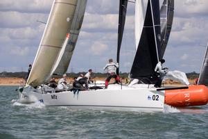 McFly 2014 J111 World Championship Cowes Isle of Wight England. 22 August 2014 Race 5,6 & 7 photo copyright Stuart Johnstone taken at  and featuring the  class