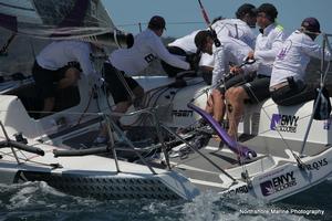 Envy Scooters Melges 32 crew photo copyright  Northshore Marine Photography taken at  and featuring the  class
