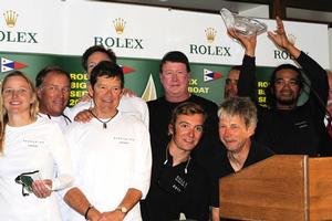 2014 Rolex Big Boat Series, prizegiving - Peregrine photo copyright Chuck Lantz http://www.ChuckLantz.com taken at  and featuring the  class