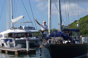 2014 Caribbean 1500 - Corsair came in Wednesday morning to the BVI photo copyright World Cruising Club http://www.worldcruising.com taken at  and featuring the  class