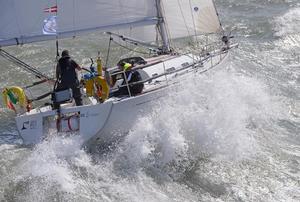 Liam Coyne's First 36.7, Lula Belle - Sevenstar Round Britain and Ireland Race 2014 photo copyright  Paul Wyeth / RORC taken at  and featuring the  class