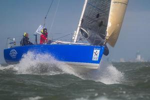 Werner Landwehr, racing his German Figaro II, Dessert D'Alcyone, two handed with Heiner Eilers, is north of the Isle of Lewis with 885 miles to go - Sevenstar Round Britain and Ireland Race 2014 photo copyright  Paul Wyeth / RORC taken at  and featuring the  class