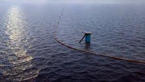 Boyan Slat's plastic catching system photo copyright TheOceanCleanUp.com taken at  and featuring the  class