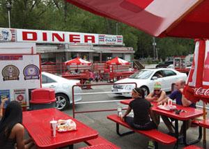 Sara's and Sally's at the entrance to the State Park have been all about beach food since the 50s. - Erie, Pennsylvania photo copyright John Morris taken at  and featuring the  class