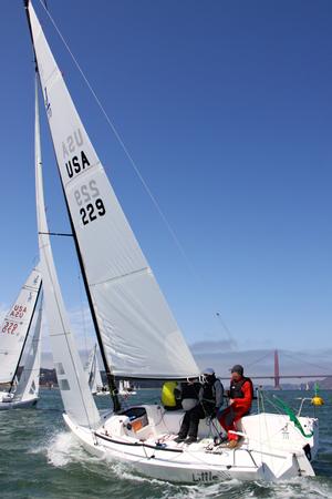 J-70 has plenty of cockpit space, plus a powerful rig photo copyright SW taken at  and featuring the  class
