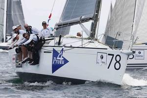 Pro4U from Sweden, winner today in Class C Blue - 2014 ORC World Championship photo copyright Segel-bilder.de/KYC taken at  and featuring the  class