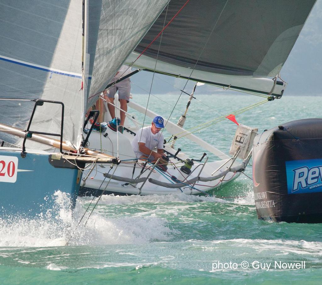Keep calm and load the winch. Royal Langkawi International Regatta 2015 © Guy Nowell http://www.guynowell.com