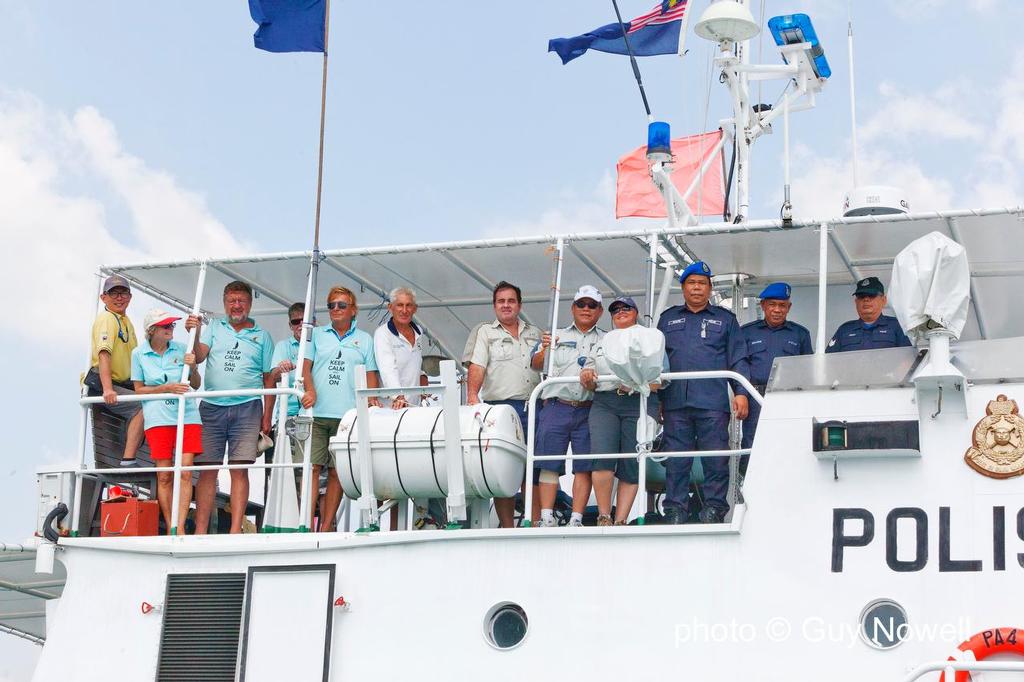 Race Officials take a curtain call. Royal Langkawi International Regatta 2015 © Guy Nowell http://www.guynowell.com
