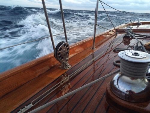 Onboard The Blue Peter - Panerai Transat Classique 2015. © Panerai Transat Classique http://www.transatclassique.com/