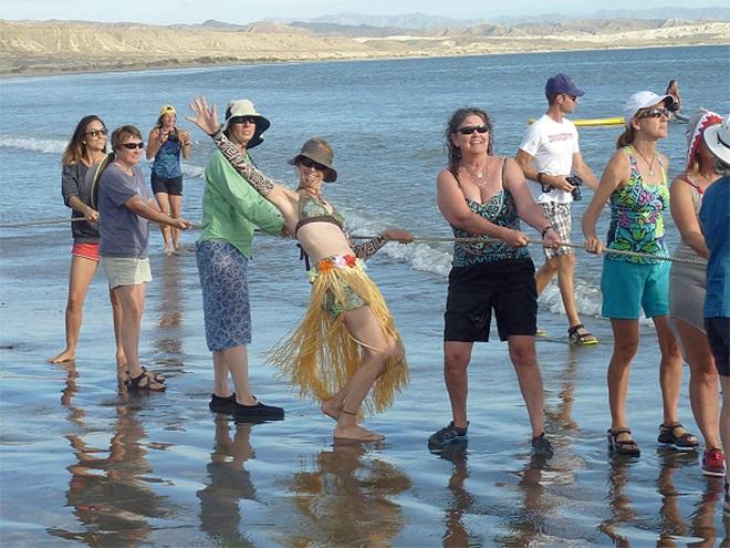 Baja Ha-Ha tug of war © Sylvia Stewart Stompe