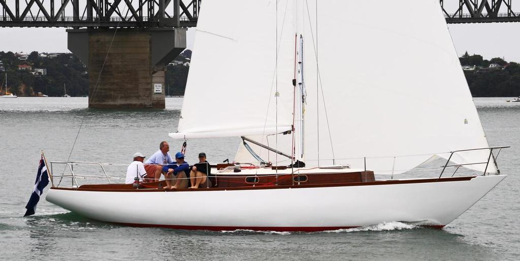 First sail - Rainbow II with her new inventory by Doyle Sails photo copyright Alan Sefton taken at  and featuring the  class